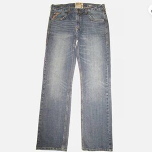 Ariat M5 Straight Stretch Madera Stackable Jeans Men's 33x34 Heath